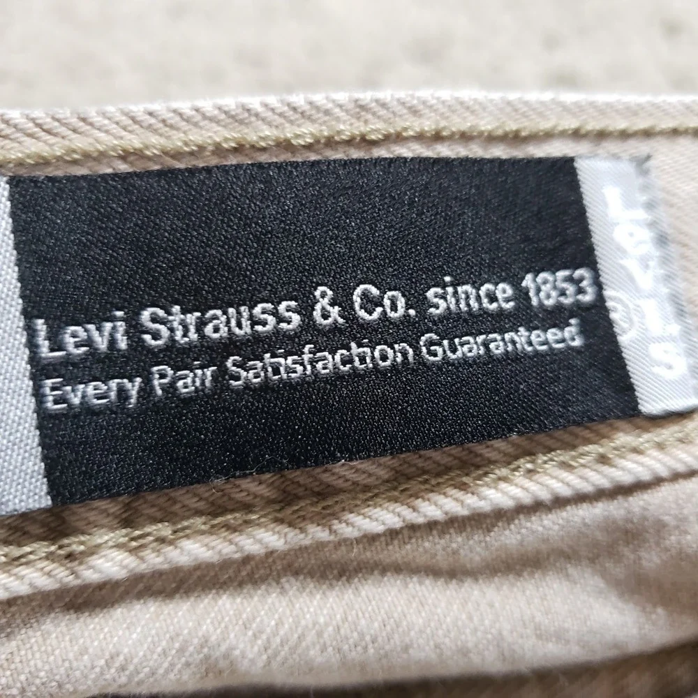 Levis SilverTab 94 Baggy Jeans Men 28x31 (FITS 29x30) Tan Khaki Skater Retro Y2K